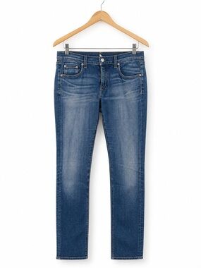 rag & bone JEAN Skinny Jeans Blue Stretch Denim Size 30 Made in USA